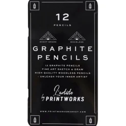 12 Graphit Stifte