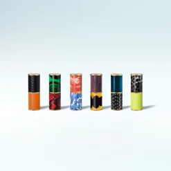 Coral Ceramic Lipstick Case