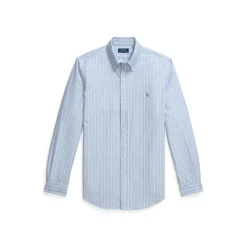 Gestreiftes Custom-Fit Oxfordhemd