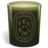 Grey Feu de Bois Colored Candle