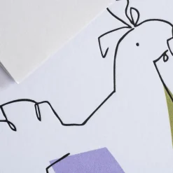 Grußkarte CharakTiere Wilde Henne