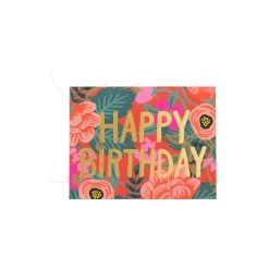 Grußkarte Poppy Birthday