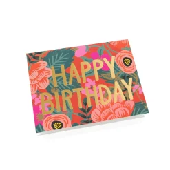 Grußkarte Poppy Birthday