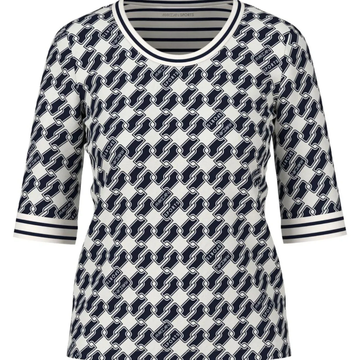 Jersey-shirt mit print