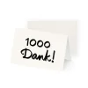 Karte 1000 Dank!