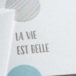 Karte Dots - La vie est belle