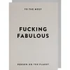 Karte Fucking Fabulous