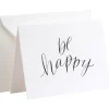Karte Handlettering - Be happy