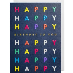 Karte Happy Birthday