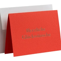 Karte Heather - Herzliche Glückwünsche