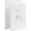 Karte Letterpress - Lass uns Anstoßen