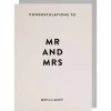 Karte Mr and Mrs