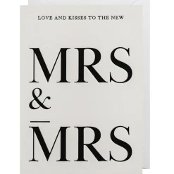 Karte Mrs & Mrs