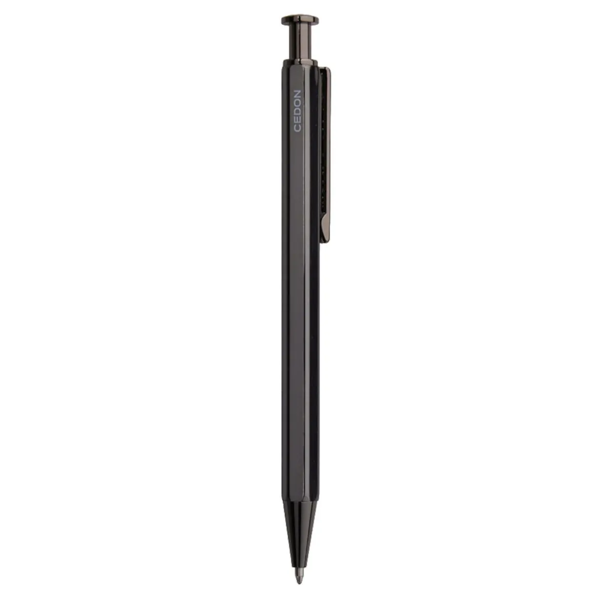 Kugelschreiber Metallic schwarz