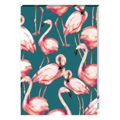 Notizblock Pink Flamingo DIN A6