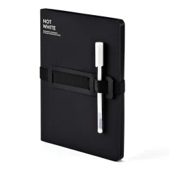 Notizbuch Not white L light black