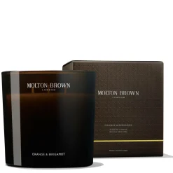 Orange & Bergamot Luxury Scented Candle (Triple Wick)