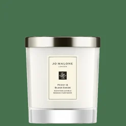 Peony & Blush Suede Home Candle