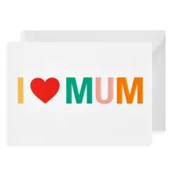 Postco Grußkarte I love Mum