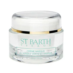 Purifying Cream Mask with Green Clay & Pineapple