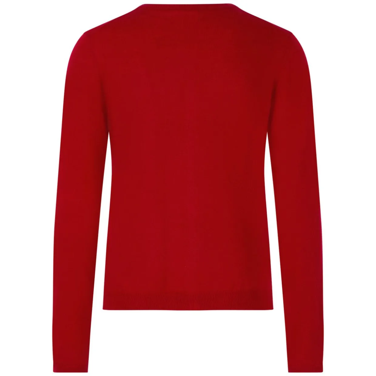 Schurwoll-Strickjacke