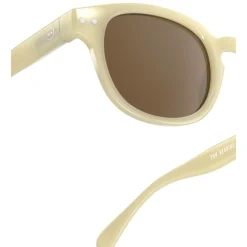 Sonnenbrille #C Glossy Ivory