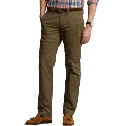 Straight-Fit Stretch-Chinohose