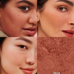 Terra Rouge Mini in Terracotta mit Goldschimmer