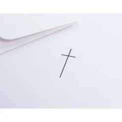 Trauerkarte - Kreuz