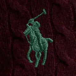 Woll-Kaschmir-Pullover mit Zopfmuster